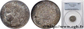 II REPUBLIC
Type : 50 centimes Cérès, IIe République 
Date : 1850 
Mint name / Town : Paris 
Quantity minted : 2164778 
Metal : silver 
Millesimal fin...