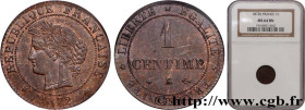 III REPUBLIC
Type : 1 centime Cérès 
Date : 1872 
Mint name / Town : Bordeaux 
Quantity minted : 750000 
Metal : bronze 
Diameter : 15  mm
Orientation...