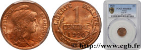 III REPUBLIC
Type : 1 centime Daniel-Dupuis 
Date : 1920 
Quantity minted : 2.593.599 
Metal : bronze 
Diameter : 15  mm
Orientation dies : 6  h.
Weig...