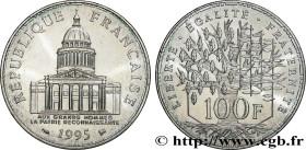 V REPUBLIC
Type : 100 francs Panthéon 
Date : 1995 
Quantity minted : 4011 
Metal : silver 
Millesimal fineness : 900  ‰
Diameter : 31  mm
Orientation...