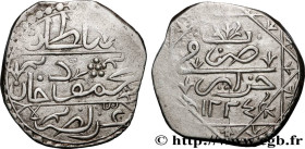 ALGERIA - SULTAN MAHMUD II
Type : 1/3 Boudjou AH 1224 
Date : AH 1245 
Date : 1809 
Mint name / Town : Alger 
Metal : silver 
Diameter : 20  mm
Orient...
