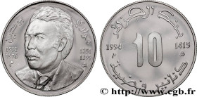 ALGERIA
Type : 10 Dinars Houari Boumediene 
Date : 1994 
Mint name / Town : Alger 
Quantity minted : - 
Metal : silver 
Millesimal fineness : 835  ‰
D...