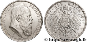 GERMANY - BAVARIA
Type : 3 Mark Léopold  
Date : 1911 
Mint name / Town : Munich  
Quantity minted : 713275 
Metal : silver 
Diameter : 33  mm
Orienta...