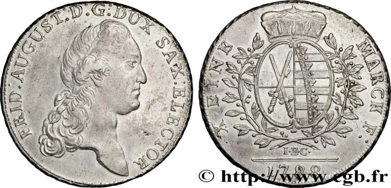 GERMANY - ELECTORATE OF SAXONY - FREDERICK-AUGUSTUS III
Type : Thaler  
Date : 1...