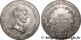 GERMANY - PRINCIPALITY OF SCHWARZBURG-RUDOLSTADT - FREDERICK-GÜNTHER
Type : Thaler de Convention 
Date : 1813 
Mint name / Town : Saalfeld 
Metal : si...