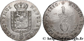 GERMANY - KINGDOM OF WESTPHALIA - JÉRÔME NAPOLÉON
Type : 1/6 thaler 
Date : 1810 
Mint name / Town : Brunswick 
Metal : silver 
Diameter : 24  mm
Orie...