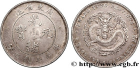CHINA
Type : 1 Yuan Province de Kwangtung 
Date : N.D. (1890-1908) 
Mint name / Town : Guangzhou 
Quantity minted : - 
Metal : silver 
Millesimal fine...