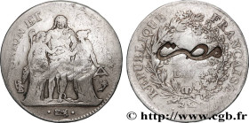 EGYPT
Type : 5 francs Union et Force, contremarqué “MISR” 
Date : An 4 (1795-1796) 
Mint name / Town : Paris 
Quantity minted : --- 
Metal : silver 
M...
