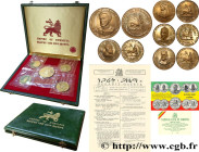 ETHIOPIA
Type : Coffret de 5 pièces en or : 100 dollars et 4 x 50 dollars Proof 
Date : 1972 
Quantity minted : 10000 
Metal : gold 
Millesimal finene...