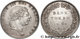 GREAT BRITAIN - GEORGE III
Type : 18 Pence (1 Shilling 6 Pence) 
Date : 1815 
Mint name / Town : Londres 
Quantity minted : - 
Metal : silver 
Diamete...