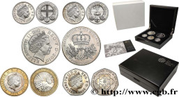 UNITED KINGDOM
Type : Série Proof 5 monnaies  
Date : 2010 
Quantity minted : 2500 
Metal : silver 
Millesimal fineness : 925  ‰
Orientation dies : 12...