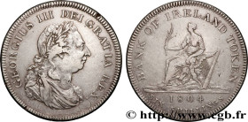 IRELAND - GEORGES III
Type : 6 Shillings 
Date : 1804 
Mint name / Town : Londres 
Metal : silver 
Diameter : 41  mm
Orientation dies : 12  h.
Weight ...
