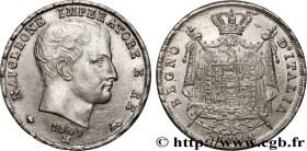 ITALY - KINGDOM OF ITALY - NAPOLEON I
Type : 1 Lire 
Date : 1809 
Mint name / Town : Milan 
Quantity minted : 339233 
Metal : silver 
Diameter : 23  m...