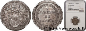 ITALY - PAPAL STATES - PIUS VI (Giovanni Angelo Braschi)
Type : 1 Grosso an X 
Date : 1787 
Mint name / Town : Rome 
Quantity minted : - 
Metal : silv...