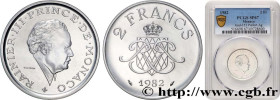 MONACO - PRINCIPALITY OF MONACO - RAINIER III
Type : Piefort en argent 2 Francs  
Date : 1982 
Mint name / Town : Paris 
Quantity minted : 250 
Metal ...