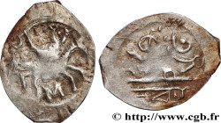 RUSSIA - VASSILI III IVANOVICH
Type : 1 Denga  
Date : (1505-1533) 
Mint name / Town : Moscou 
Quantity minted : - 
Metal : silver 
Diameter : 13  mm
...