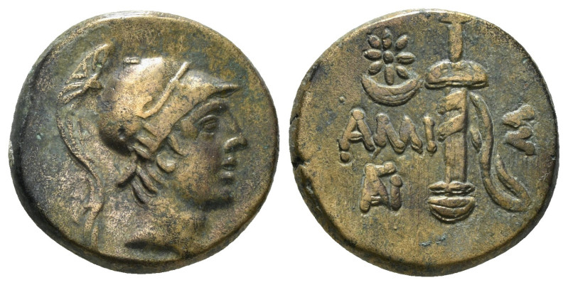 PONTOS. Amisos. Ae (Circa 111-105 or 95-90 BC). Struck under Mithradates VI Eupa...