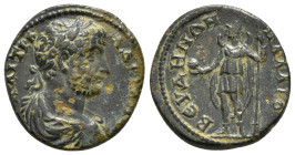 PHRYGIA. Palaeobeudos. Hadrian, 117-138. Assarion. ΑΥ ΚΑΙ [ΤΡΑ] ΑΔΡΙΑΝ[ΟC] Laureate, draped and cuirassed bust of Hadrian to right. Rev. ΠΑΛΑΙΟ-ΒΕΥΔΗΝ...