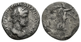 CAPPADOCIA. Caesarea. Hadrian (117-138). Hemidrachm. Dated RY 4 (119/20).
Obv: AYTO KAIC TPAI AΔPIANOC CЄBACT.
Laureate bust right, with slight draper...