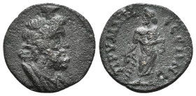 PHRYGIA. Prymnessus. Pseudo-autonomous. Time of Balbinus & Pupienus (238). Ae.
Obv: Draped bust of Serapis right, wearing calathus.
Rev: ΠΡVΜΝΗϹϹЄΩΝ.
...