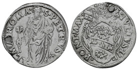 Julius III. Ciocchi del Monte. 1550-1555, 3,05 g - 26,80 mm