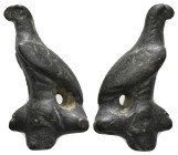 Roman Bronze eagle statue
20,69 g - H 35,80 mm