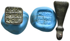 Bronze byzantine seal
10,32 g - 27,05 mm