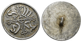 Silver detailed medieval button
1,24 g - 21,54 mm