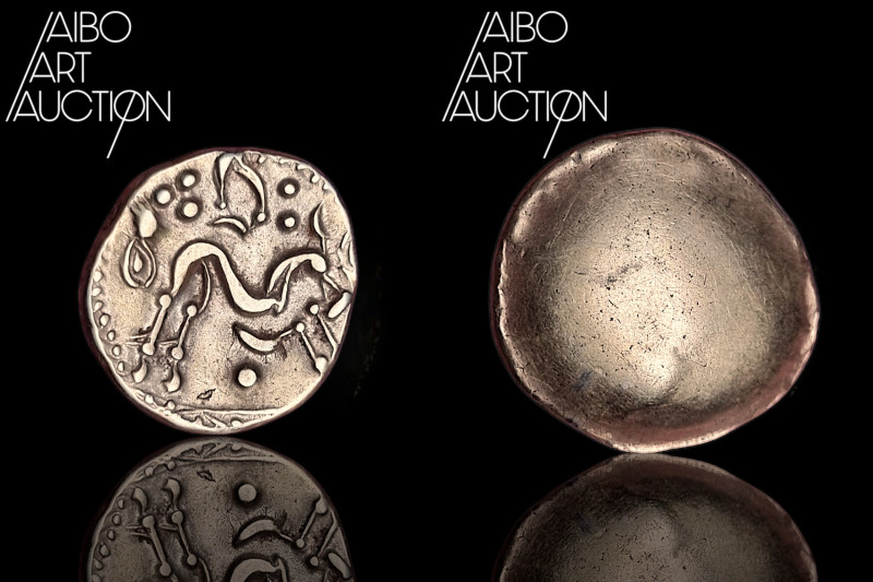 Gallic Gold coinage - Ambiens - Single-sided stater 2nd century BC

Anepigraph...