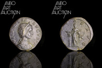 Roman Coin Bronze - Empire - Julia Maesa Sesterce Rome 218-220

IVLIA MAESA AVGVSTA Draped and diademed bust to the right. Rev: PIETAS AVG // S C Pi...