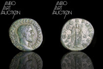 Roman coin Bronze - Empire - Pupien Sesterce Rome 238

IMP CAES M CLOD PVPIENVS AVG Laureate, draped and armored bust on the right. Rev: VICTORIA AV...