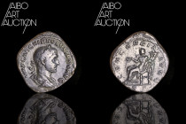 Roman coin Bronze - Empire - Volusian Sesterce Rome 251-252

IMP CAE C VIB VOLVSIANO AVG Laureate, draped and armored bust to the right. Rev: CONCOR...