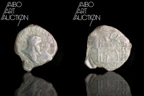 Roman coinage Bronze - Empire - Postume Double sestertius Lyon or Cologne 260-261

IMP C M CASS LAT POSTVMVS P F AVG Radiate, draped and armored bus...