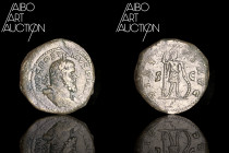Roman coin Bronze - Empire - Postume Double sestertius Lyon or Cologne 261

IMP C POSTVMVS P F AVG Laureate, draped and armored bust on the right. R...