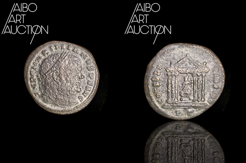 Roman coin Billon - Empire - Maximian Hercules Follis Ticinum 307-308

IMP C M...