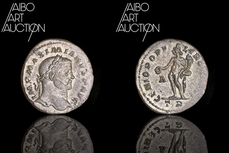 Roman coin Billon - Empire - Maximian Hercules Follis Trier 296-297

IMP MAXIM...