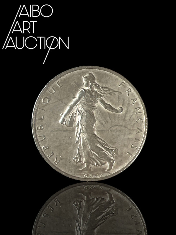 Modern French Silver Coin - 2 Francs Semeuse Castelsarrasin 1914

Gad. 532 UP...