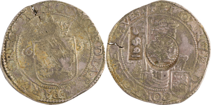 4. Alexis (1645-1672)
Gefirnok (thaler contremarqué de l'aigle russe et daté
165...