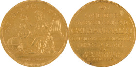 81. Catherine II (1762-1796)
Médaille en or commémorant pour le Prix de l’Université
de Moscou, 1789.
D : 40,6 mm - Poids : 19,66 g
Dia : 239 var....