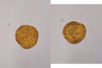 260. Louis XIII (1610-1643)
Écu d’or au soleil 1621 Lyon.
Poids : 3,3 g
G : 55.
Inédit.
TTB de flan irrégulier.