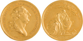331. Mort de Louis XVI le 21 janvier 1793.
D : 30 mm - Poids : 13 g
Cf : H 469-70-71 (très rare en or).
Presque Superbe.