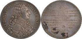 459. Louis XVI (1774-1793)
Jeton en argent, États du Languedoc. 1788.
D : 40,5 mm - Poids : 21,45 g
FE : 11007.
Superbe. (Quelques taches noires au re...