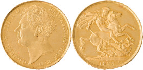 586. ANGLETERRE, Georges IV (1820-1830)
2 Livres 1823.
Poids : 15,98 g
Fr : 375.
Superbe.