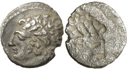 (s. IV-III a.C.). Galia. Massalia. Óbolo. (S. 72). Rara. 0,35 g. MBC/MBC-.