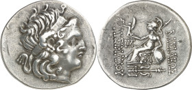 (90-81 a.C.). A nombre de Lisímaco. Tracia. Byzantion. Tetradracma. (S. 1589) (CNG. III, 1407). Ex Elsen 14/03/2015, nº 38. 16,11 g. MBC+.