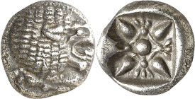 (s. VI a.C.). Jonia. Mileto. 1/12 de estátera. (S. 3533). 1,14 g. EBC-.