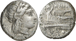 (340-330 a.C.). Bitinia. Kios. Hemidracma. (S. 3757 var) (CNG. VII, 553). 2,30 g. MBC-.