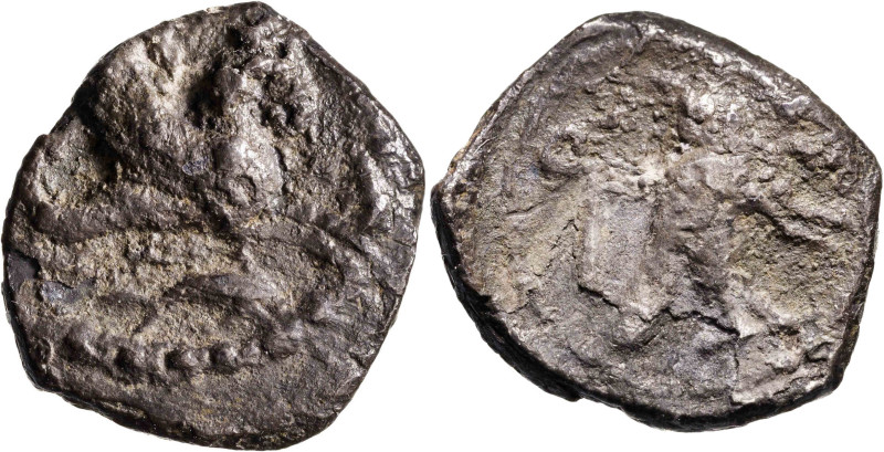 (425-333 a.C.). Fenicia. Tiro. 1/16 de shekel. (S. 5913) (CNG. X, 331). 0,67 g. ...