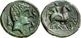 Arcedurgi (La Seu d'Urgell). As. (FAB. 78) (ACIP. 1286). Pequeña grieta de acuñación. Realzada a buril. Escasa. 13,82 g. (MBC+).
