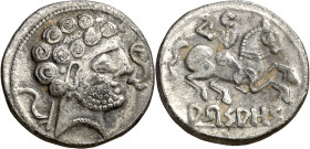 Arsaos (en Navarra). Denario. (FAB. 139) (ACIP. 1659 var). 3,24 g. MBC.